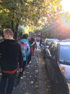 Dopravní projekt: Pěšky do školy - říjen 2019