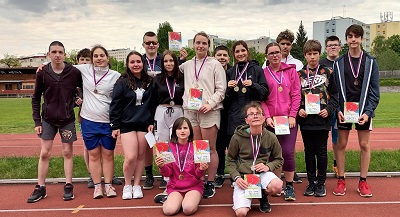 Úspěch žáků školy na atletických závodech MČR - květen 2023